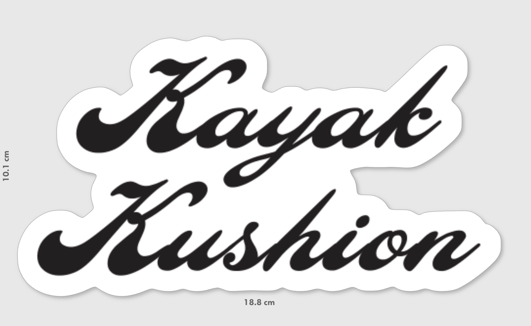 Kayak Kushion Stickers