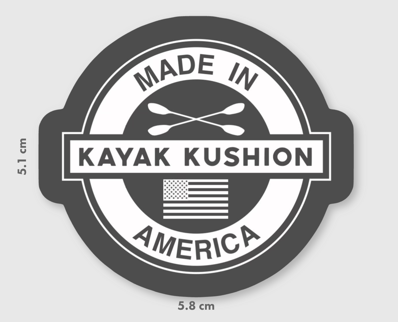 Kayak Kushion Stickers