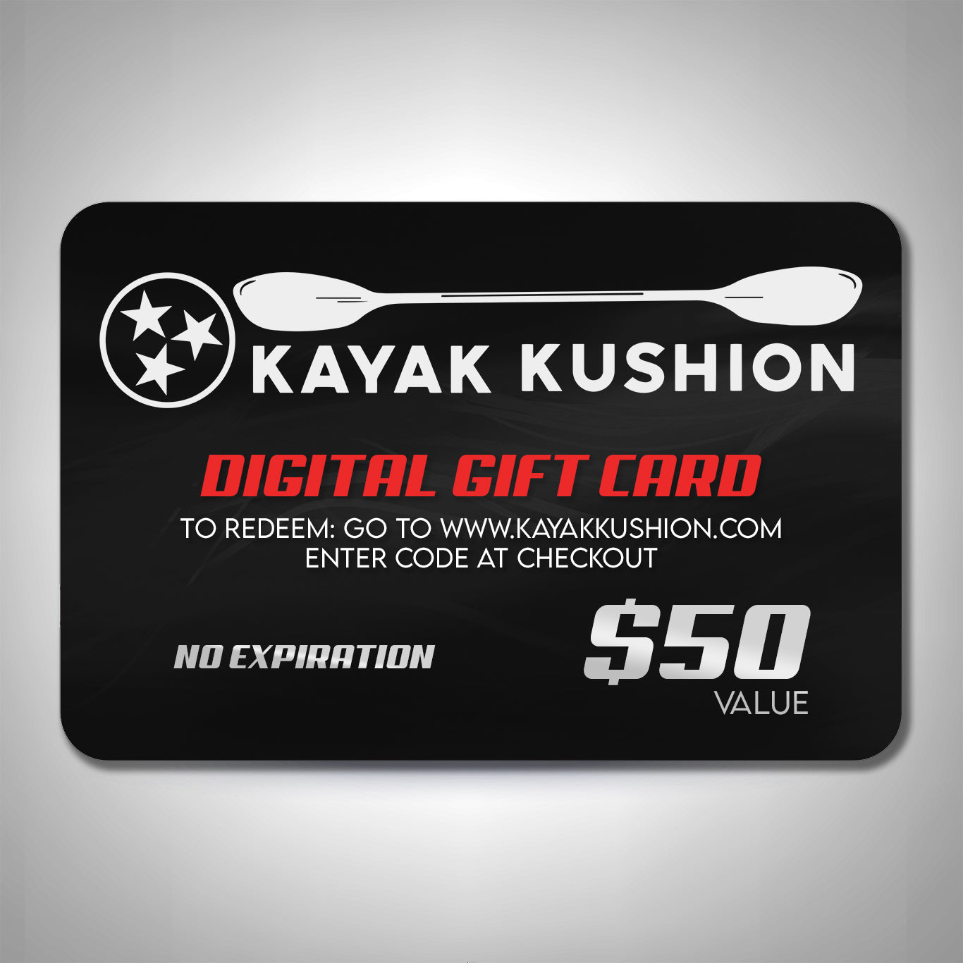 Kayak Kushion Gift Cards